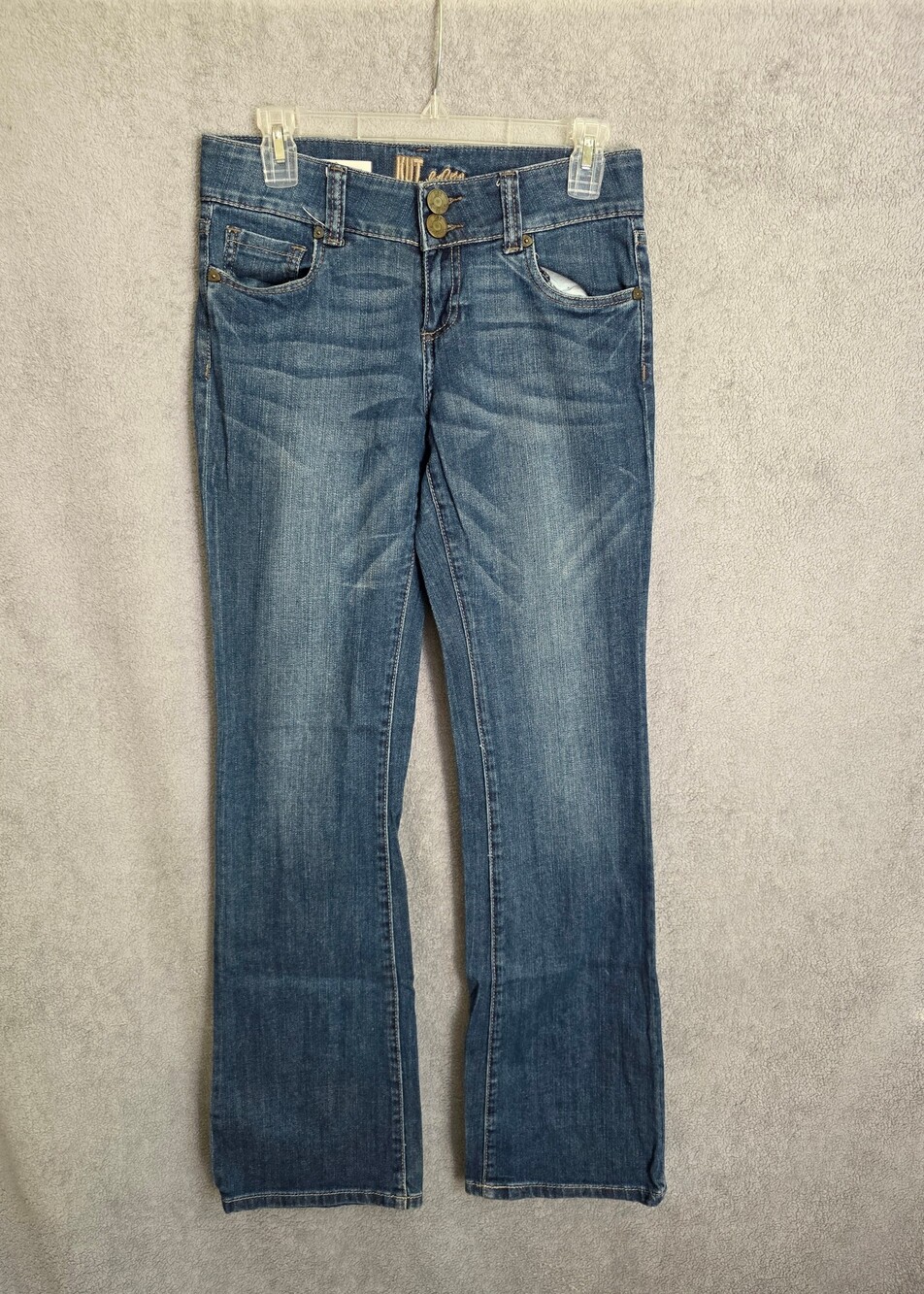 Kut from the Kloth Isabelle Relaxed Bootcut Blue Jeans Size 2